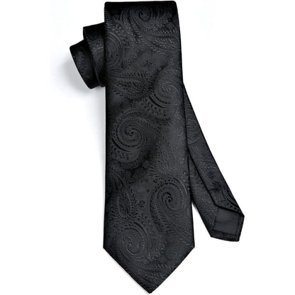 Krawatten-Set Paisley mit Einstecktuch für Herren, verschiedene Farben