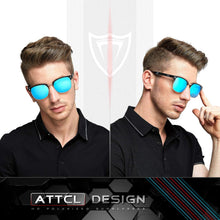 ATTCL Polarisierte Sonnenbrille Herren Al-Mg Ultra Light