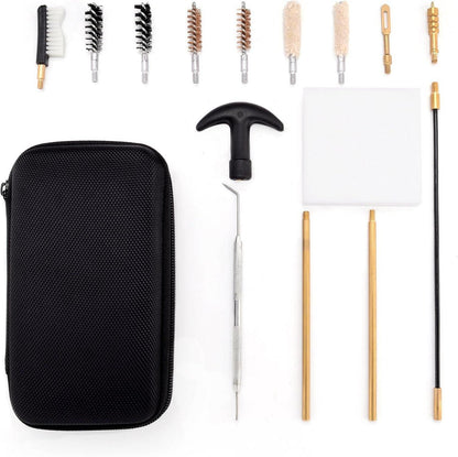 Pistol Cleaning Kit .357/.40/.45 Cal Compact Case