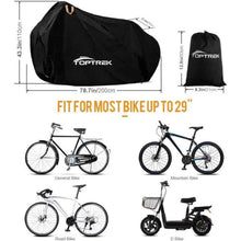 Fahrradabdeckung Wasserdicht 210T Oxford-Gewebe Hochwertige