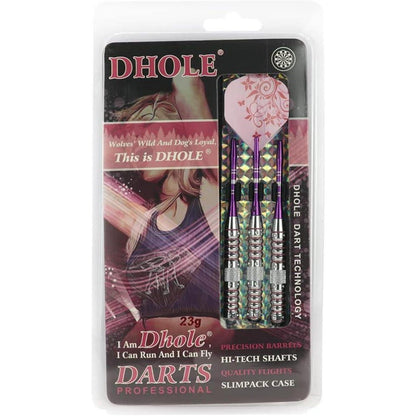 CUESOUL Pink Ladies Steel Tip Darts Set 23g - Free Shipping