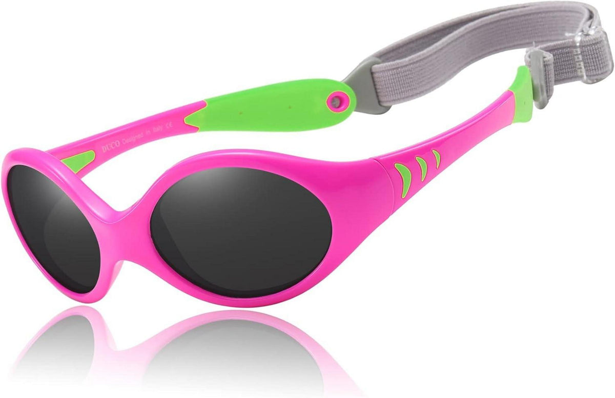 Polarisierte UV400 Sonnenbrille für Kinder Sportbrille Teens 0-24