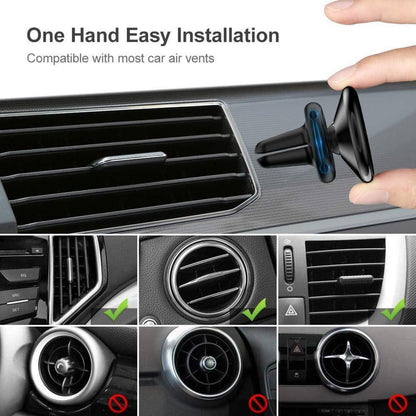 Magnetische Handyhalterung fürs Auto mit Lüftungsgitter