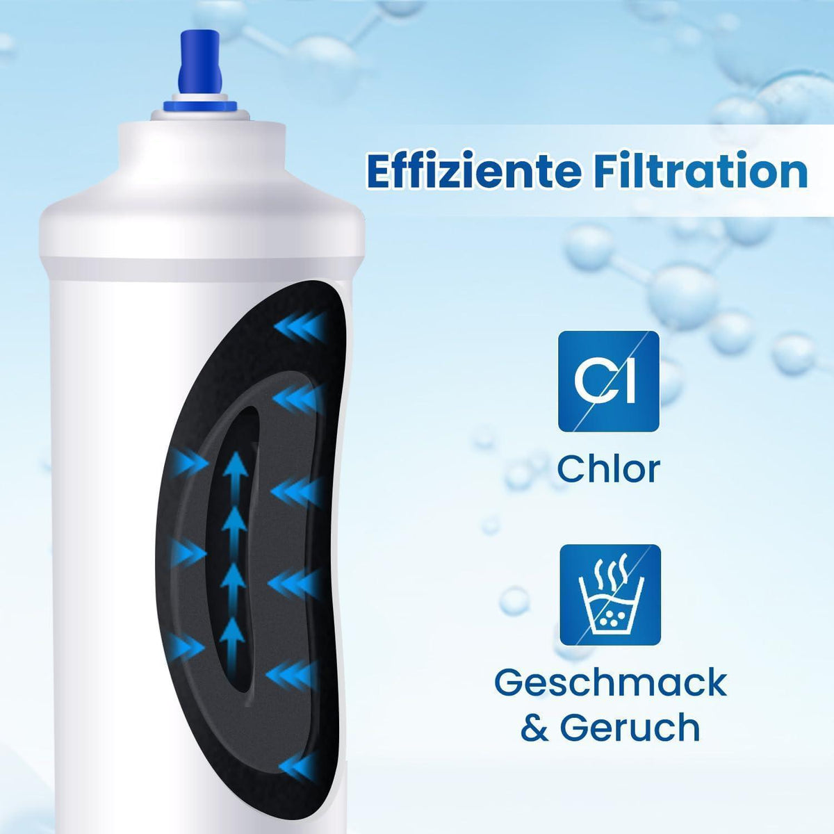 Wasserfilter für Samsung & LG Kühlschrank – 2er Pack