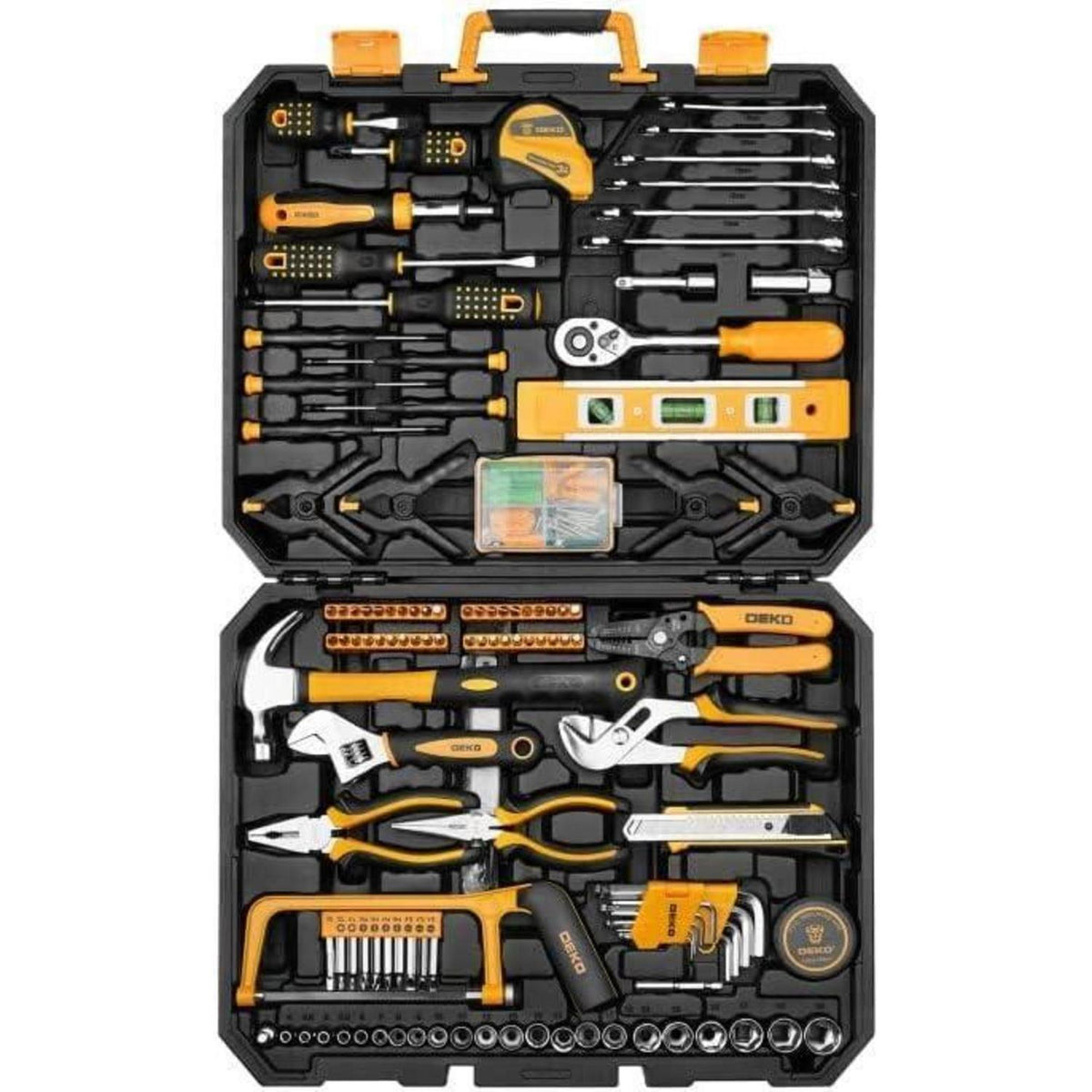 Werkzeugkoffer 228-teilig gefüllt für Haushalt & Garage