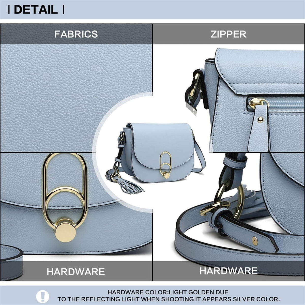 Damen Schultertasche Umhängetasche Modern Reißverschluss Quaste