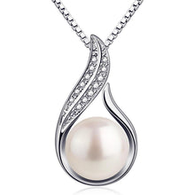B.Catcher Damen Halskette Perle 925 Sterling Silber