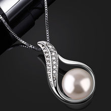 B.Catcher Damen Halskette Perle 925 Sterling Silber