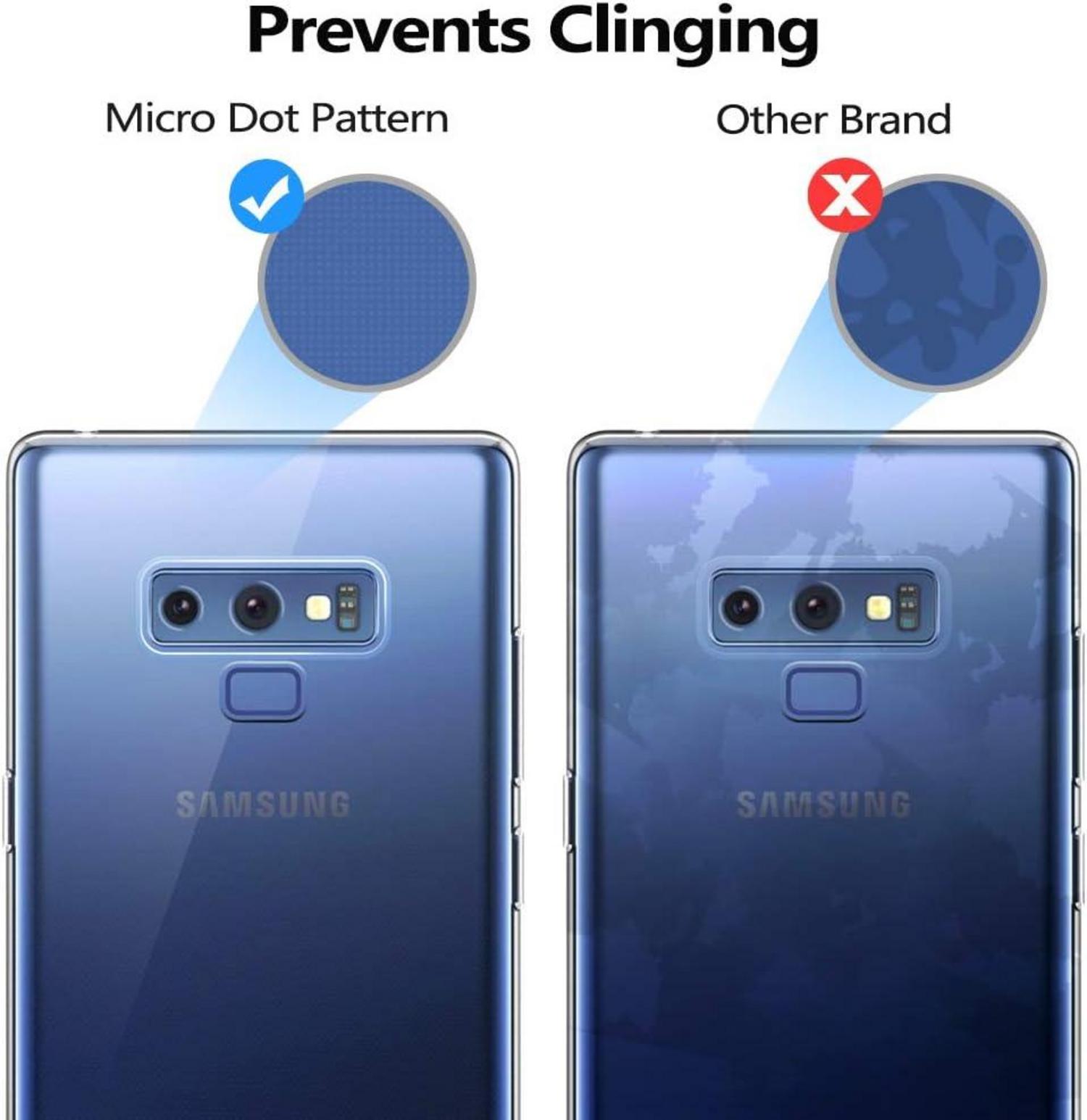 TPU Hülle für Samsung Galaxy Note 9 - Dünn Transparent Anti Slip