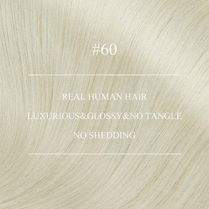 Echthaar Nanoring Extensions Blond 50cm – Volumen & Länge