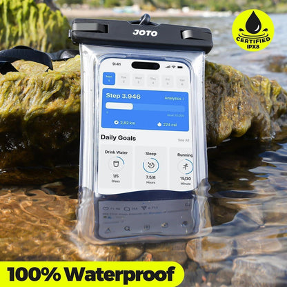 Wasserdichte Handyhülle IPX8 für iPhone Samsung 7 Zoll Unterwasser