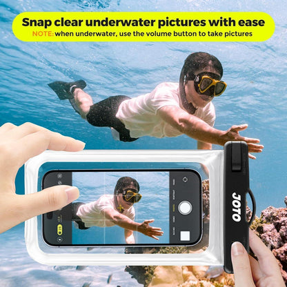 Wasserdichte Handyhülle IPX8 für iPhone Samsung 7 Zoll Unterwasser