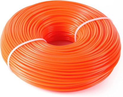 Mähfaden rund orange 2,4 mm x 96 m Trimmerfaden für Freischneider