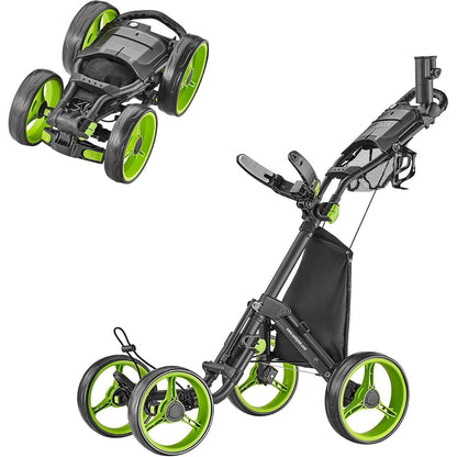 CaddyTek Explorer V8 Superlite Golfwagen 4 Räder 2019-Lime