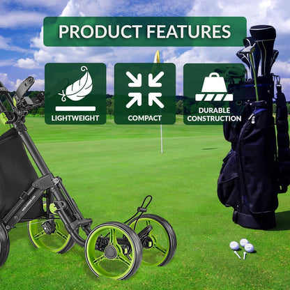 CaddyTek Explorer V8 Superlite Golfwagen 4 Räder 2019-Lime