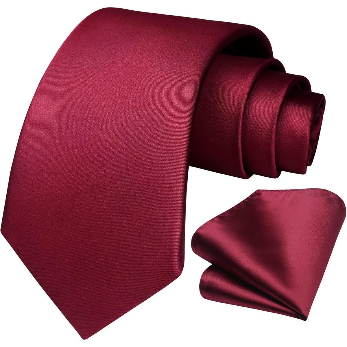 Herren Krawatten-Set mit Einstecktuch – Elegant & Vielseitig