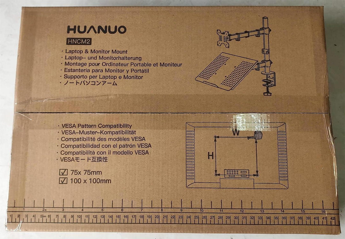 Monitor Laptop Halterung 2 Monitore 13-32 Zoll VESA 75/100