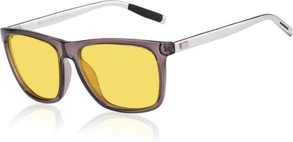 Nachtsichtbrille Autofahrer Polarisierte Gelb HD Nachtfahrbrille