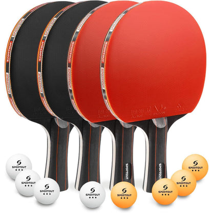Tischtennisschläger Set Tischtennis Set Schläger Tasche
