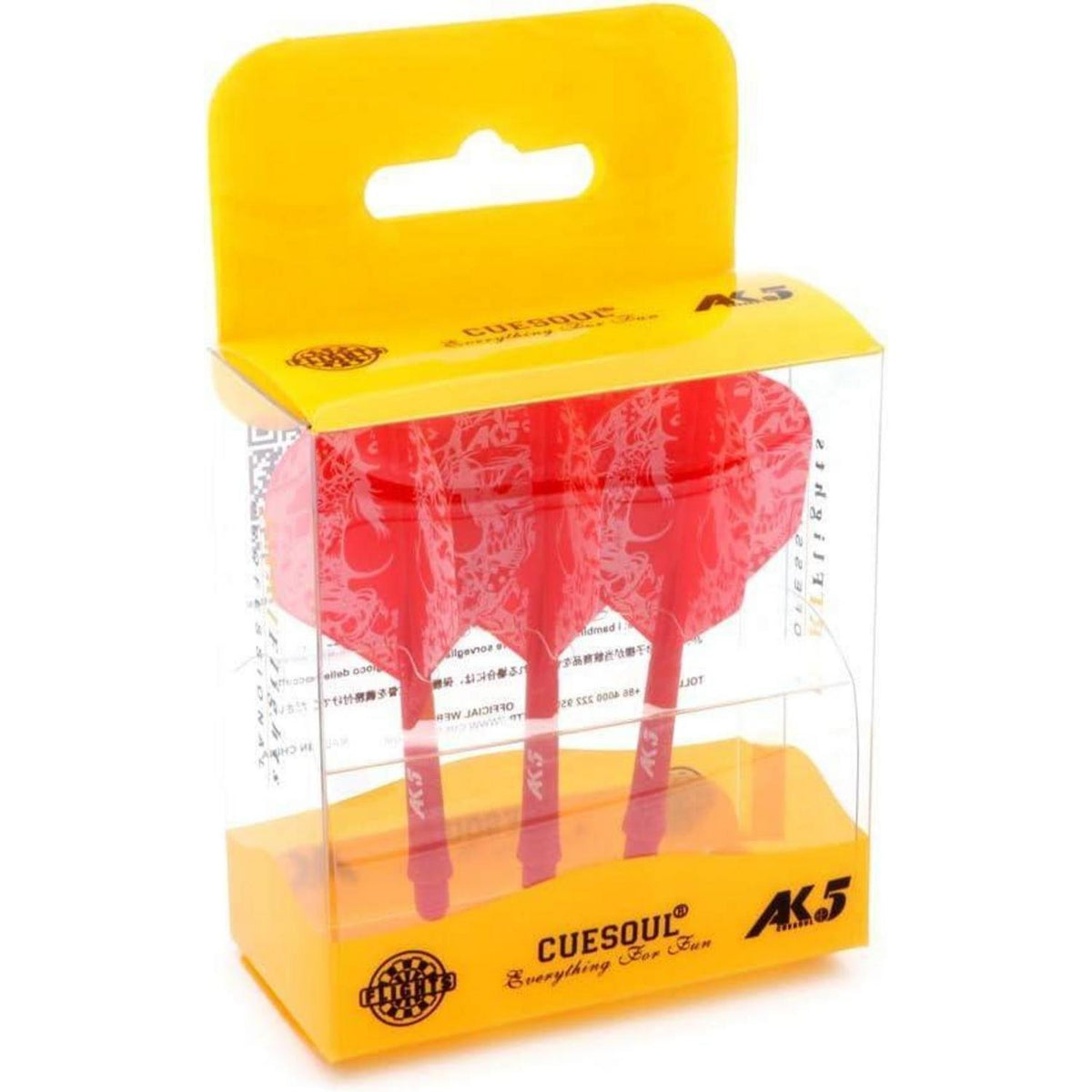 Personalisierte Dart Schäfte & Flights Set – Rote Schönheit