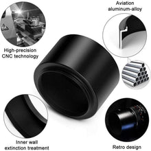 52mm Metall Tele Gegenlichtblende mit Pinch Objektivdeckel