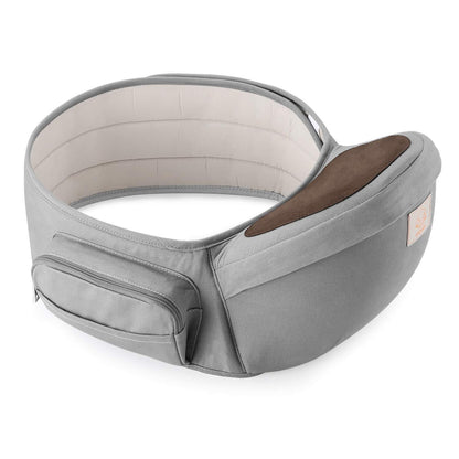 GAGAKU Baby Hüftsitz Leichte Taille Hocker Grau 0-36 Monate