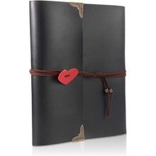 DIY Scrapbook Fotoalbum mit Zubehör, Groß in Lederoptik
