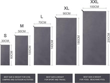 Mikrofaser Handtuch Ultra Leicht Schnelltrocknend 8 Farben