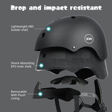 XJD Kinder Jugend Fahrradhelm Klassiker CE Multisport