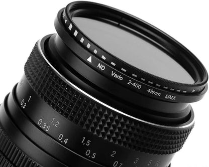 77mm Fotover Slim ND Filter ND2-ND400 für Canon Nikon Sony DSLR + Nylon