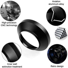 77mm Universal Metall Sonnenblende Streulichtblende für