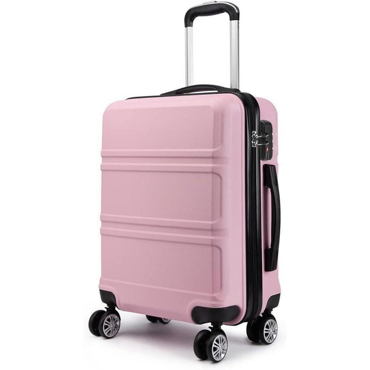 Hartschalenkoffer M (55cm) Pink mit TSA Schloss