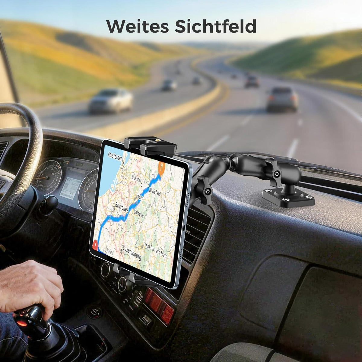 Tablet Autohalterung 360° Drehbar & Verstellbar