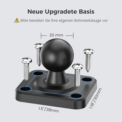 Tablet Autohalterung 360° Drehbar & Verstellbar