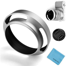 49mm Metall Gegenlichtblende mit Objektivdeckel und