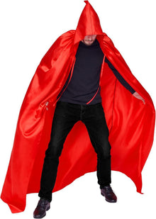 Unisex Halloween Umhang mit Kapuze für Erwachsene Cosplay