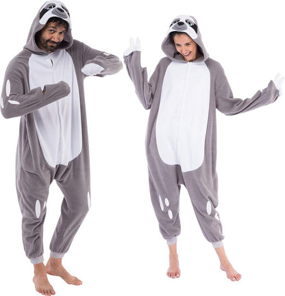 Spooktacular Creations Unisex Faultier Kostüm Jumpsuit