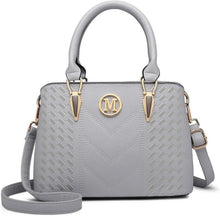 Handtasche Damen Exquisitem Mittelgroß Lychee Muster Hochwertigem