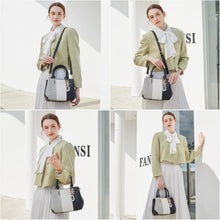 Handtasche Damen Mittelgroß Multicolor Elegant Henkeltasche