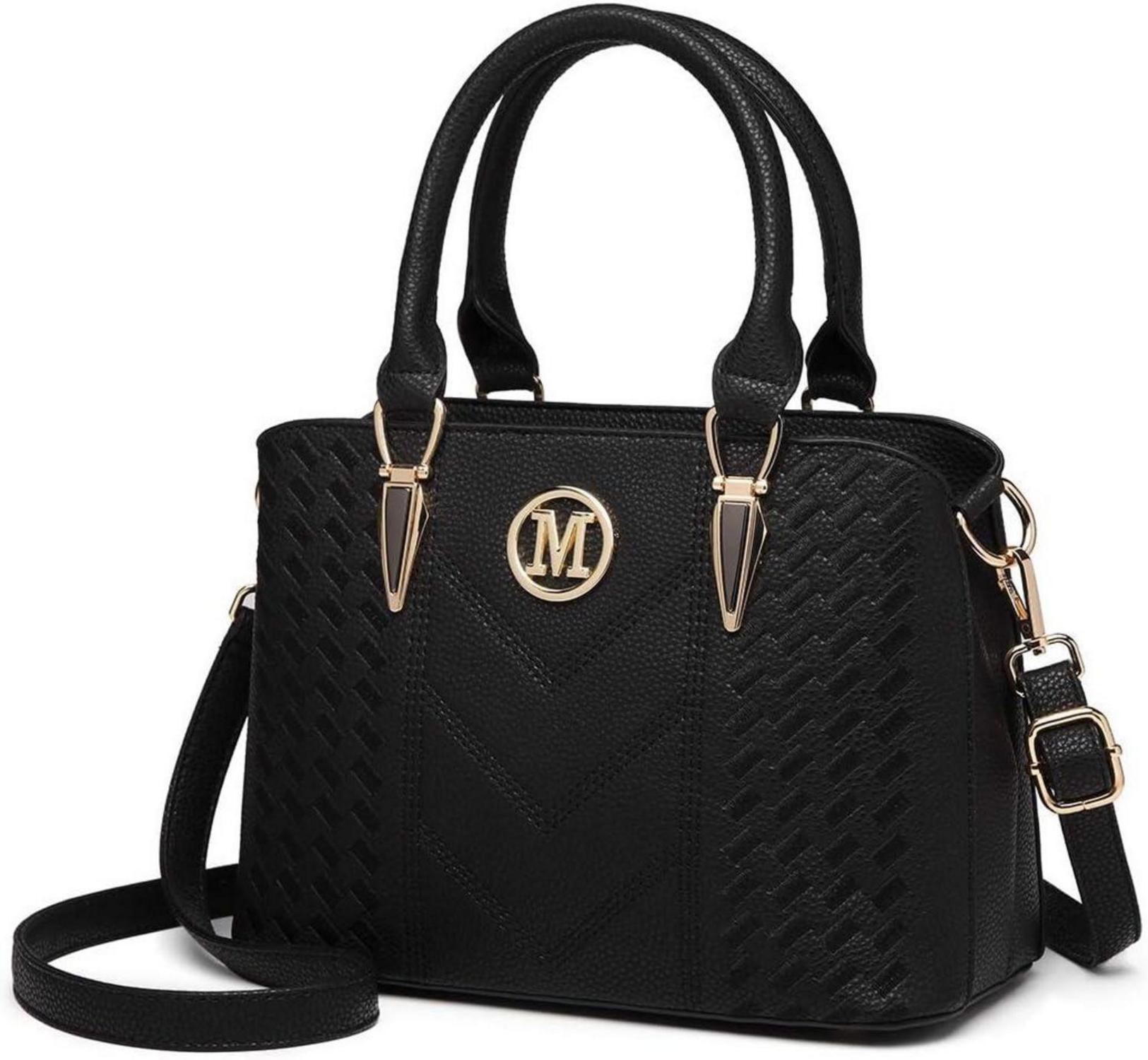 Elegante Damen Handtasche Lychee Muster