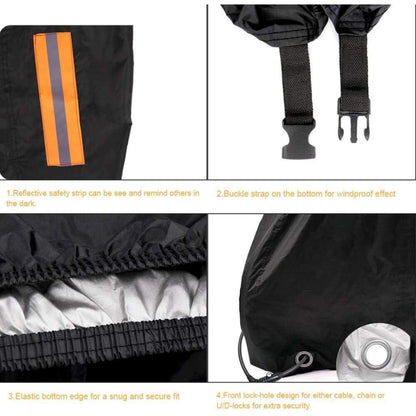 Motorrad Abdeckplane Wasserdicht Oxford XXL Harley Honda
