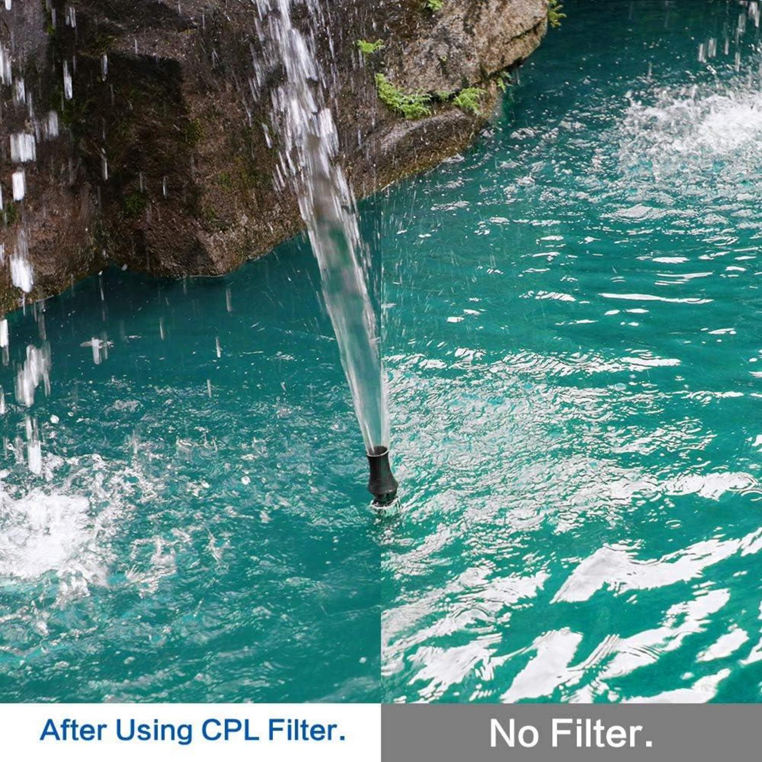 52mm Filter Kit UV CPL FLD Set Schutzfilter Zirkular