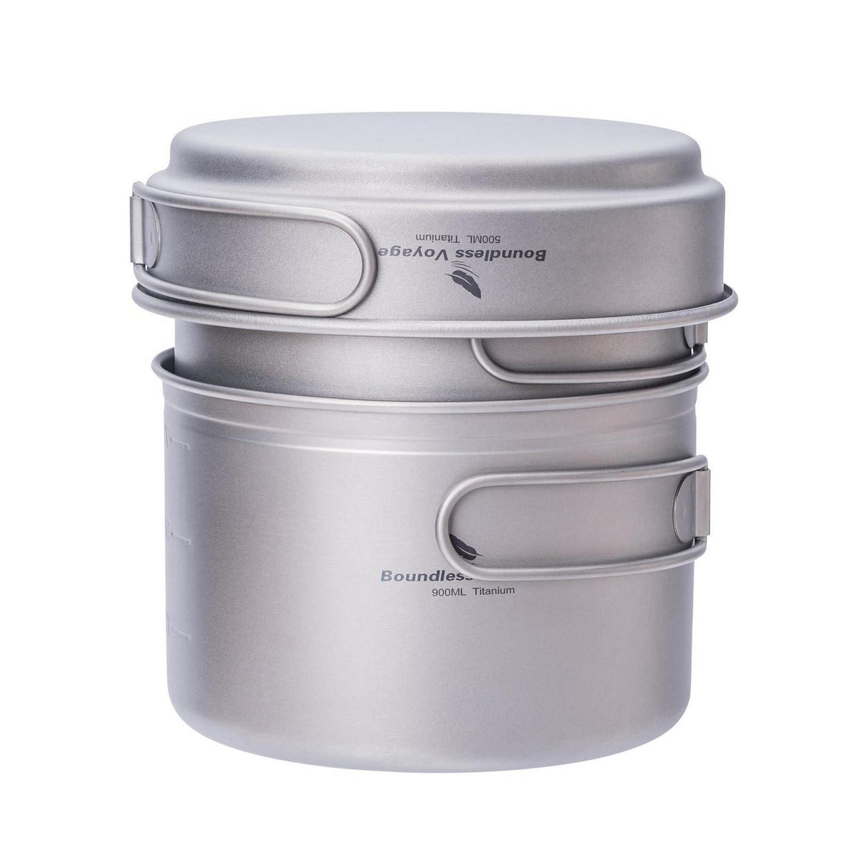 Camping Kochset aus Titan – 3-teilig für Outdoor & Reisen