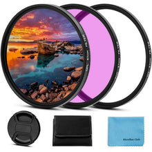 Hochwertiges 62mm UV CPL FLD Filter Kit mit