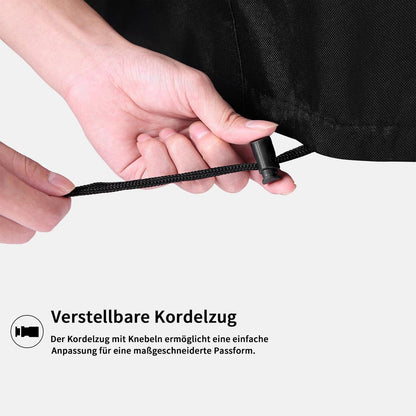 Dokon Terrassenofen Abdeckung 600D Oxford Gartenofen Schwarz