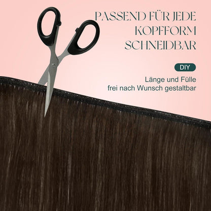 Braun Echt Haartressen Extensions 55cm – Remy Echthaar