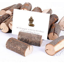 20 Stück Holz Tischkartenhalter Platzkartenhalter Hochzeit