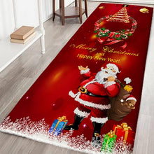 Weihnachtsteppich 3D Rutschfest Wohnzimmer Boden Teppich