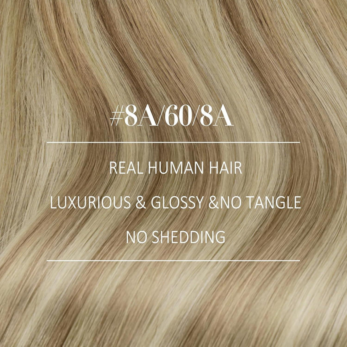 Echthaar Tressen Ombre Blond 35cm – Volumenspendend & Langanhaltend