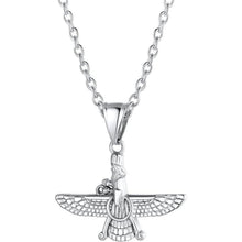 U7 Faravahar Forouhar Anhänger Halskette Zoroastrismus